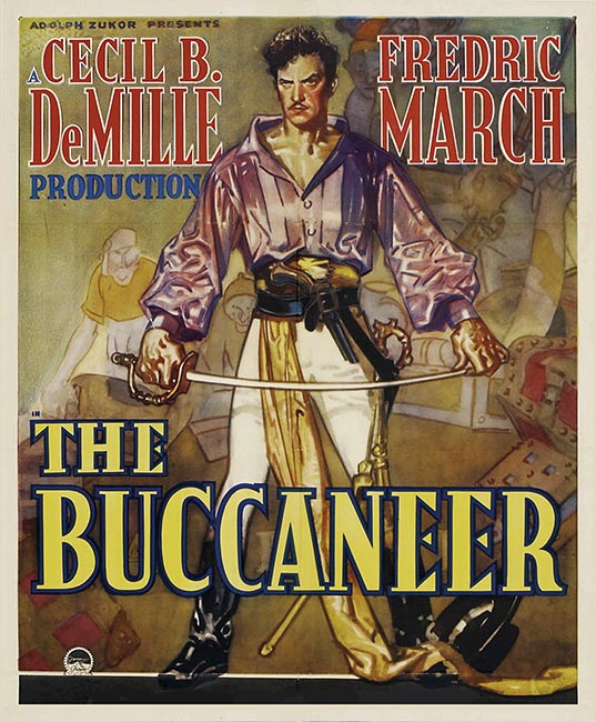 The Buccaneer Film Poster