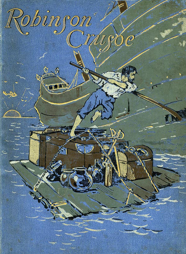 Robinson Crusoe Book Cover