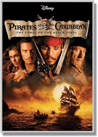 Pirates Of The Caribbean Film Poster