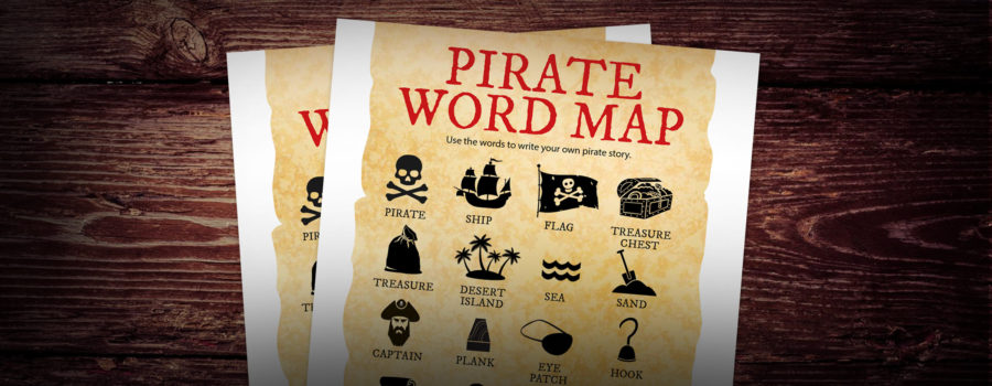 Pirate Word Map 